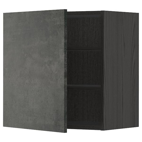 METOD - Wall unit with shelves, 60x60 cm