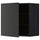 METOD - METOD Wall cabinet with shelves, black/Nickebo matt anthracite, 60x60 cm