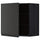METOD wall cabinet with shelves, black/Upplöv matt anthracite, 60x60 cm
