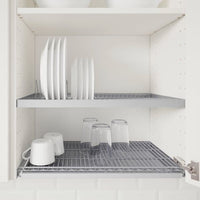 METOD - Wall unit with dish rack/2 doors , 80x60 cm - best price from Maltashopper.com 29468498