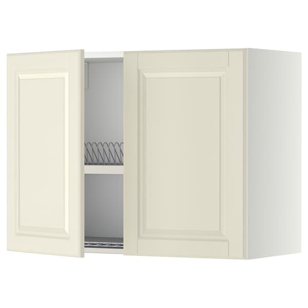Ikea METOD - Wall unit with dish rack/2 doors , 80x60 cm