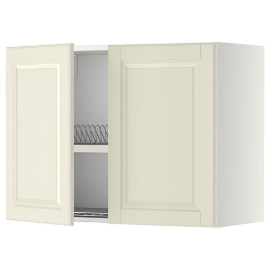Ikea METOD - Wall unit with dish rack/2 doors , 80x60 cm
