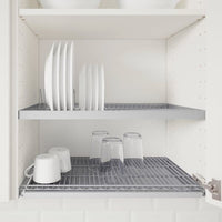 METOD - Wall unit with dish rack/2 doors , 60x60 cm - best price from Maltashopper.com 69458497