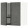 METOD wall cabinet w dish drainer/2 doors, 60x60 cm