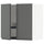 METOD wall cabinet w dish drainer/2 doors