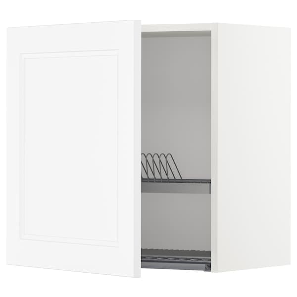 METOD - Wall unit with dish drainer , 60x60 cm