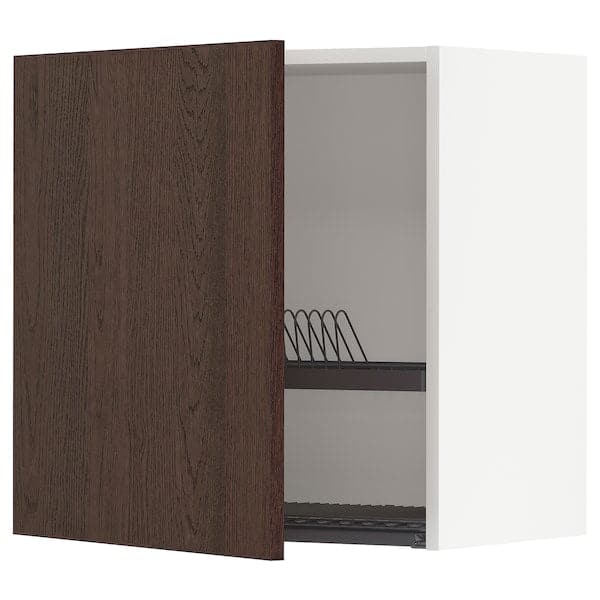 METOD - Wall unit with dish drainer , 60x60 cm - best price from Maltashopper.com 39461057
