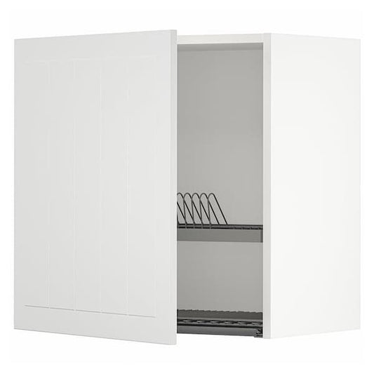 Ikea METOD - Wall unit with dish drainer , 60x60 cm
