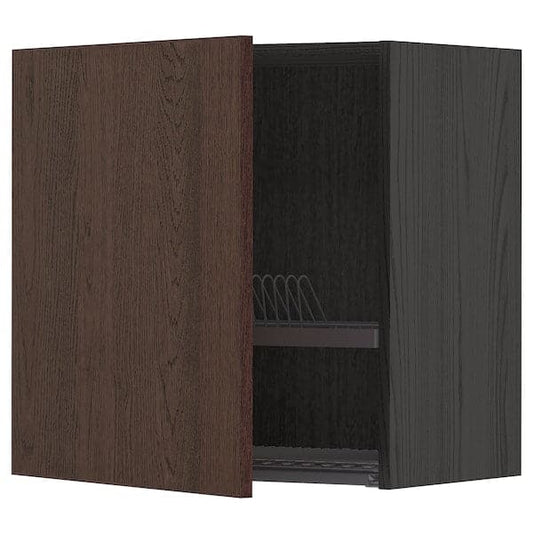 METOD - Wall unit with dish drainer , 60x60 cm - best price from Maltashopper.com 49459822