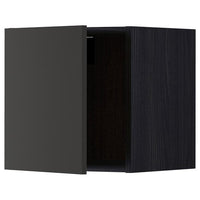 METOD - Wall cabinet, black/Nickebo matt anthracite, 40x40 cm - best price from Maltashopper.com 79497573