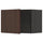 METOD wall cabinet, black/Sinarp brown, 60.0x40.0x38.6 cm