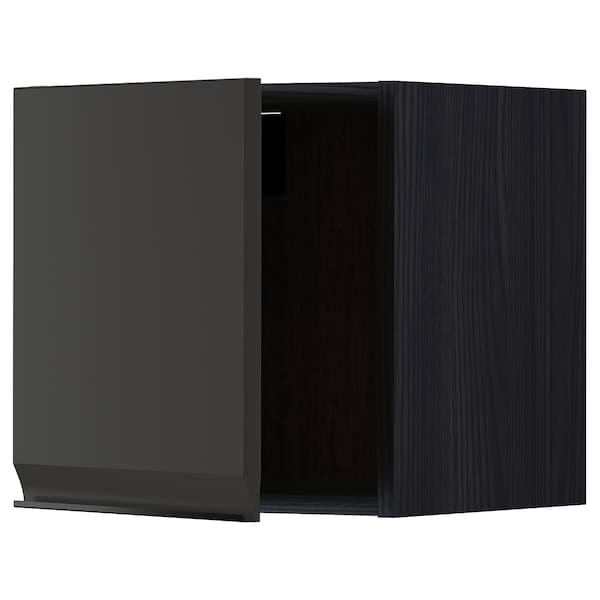 Ikea METOD - Wall cabinet, black/Upplöv matt anthracite, 40x40 cm