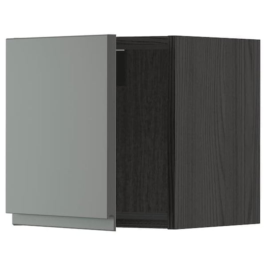 Ikea METOD - Wall cabinet, black/Voxtorp dark grey , 40x40 cm