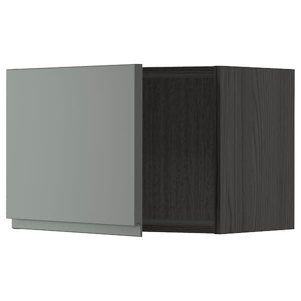 Ikea METOD - Wall cabinet, black/Voxtorp dark grey, 60x40 cm