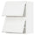 METOD wall cab horizo 2 doors w push-open, white Enköping/white wood effect, 60x80 cm