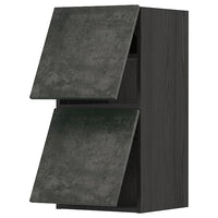 METOD - Horizontal wall unit 2 doors press opening, 40x80 cm - best price from Maltashopper.com 29415363