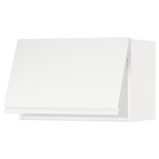 Ikea METOD - Wall cabinet horizontal w push-open, white/Voxtorp matt white, 60x40 cm