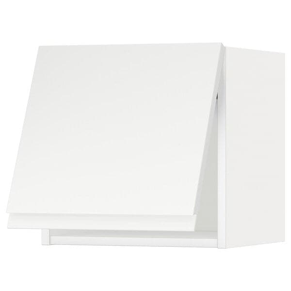 Ikea METOD - Wall cabinet horizontal w push-open, white/Voxtorp matt white, 40x40 cm