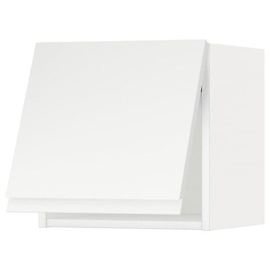Ikea METOD - Wall cabinet horizontal w push-open, white/Voxtorp matt white, 40x40 cm