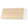 METOD - METOD Wall cabinet horizontal, white/Askersund light ash effect, 80x40 cm