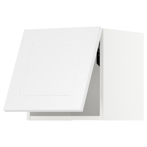 METOD - Wall cabinet horizontal, white/Axstad matt white , 40x40 cm - best price from Maltashopper.com 89391788
