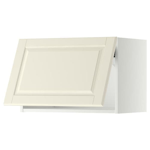 METOD - Wall cabinet horizontal, white/Bodbyn off-white, 60x40 cm