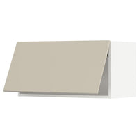 METOD - Wall cabinet horizontal, white/Havstorp beige, 80x40 cm - best price from Maltashopper.com 49426488