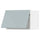 METOD wall cabinet horizontal, white/Kallarp light grey-blue, 60.0x40.0x38.6 cm
