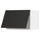METOD - METOD Wall cabinet horizontal, white/Nickebo matt anthracite, 60x40 cm
