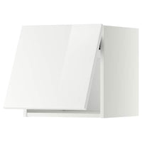 METOD wall cabinet horizontal, white/Ringhult white, 40x40 cm