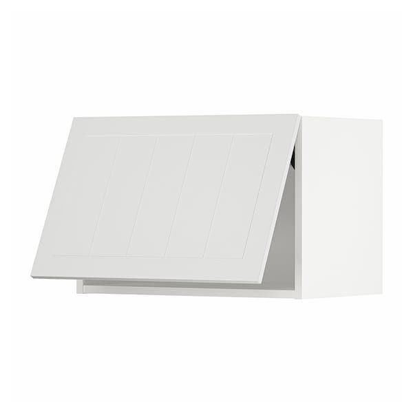 METOD - Wall cabinet horizontal, white/Stensund white, 60x40 cm - best price from Maltashopper.com 99409250