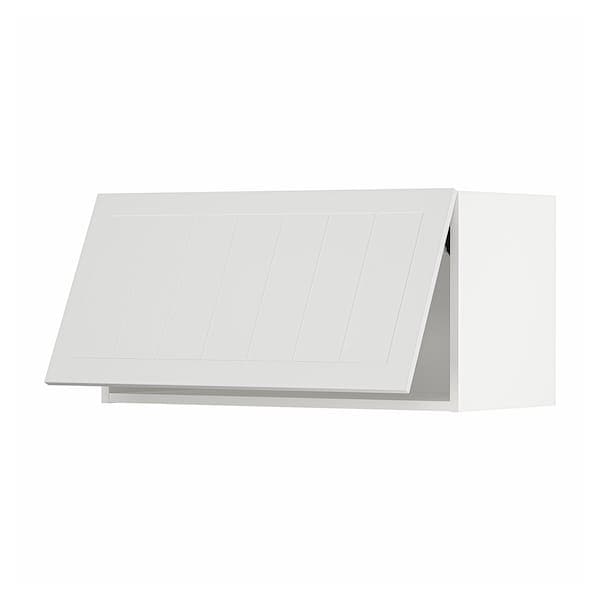 Ikea METOD - Wall cabinet horizontal, white/Stensund white , 80x40 cm