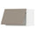 METOD wall cabinet horizontal, white/Upplöv matt dark beige, 60x40 cm