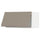 METOD wall cabinet horizontal, white/Upplöv matt dark beige, 80x40 cm