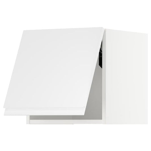 Ikea METOD - Wall cabinet horizontal, white/Voxtorp high-gloss/white, 40x40 cm