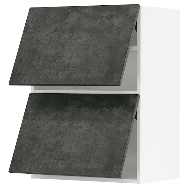 Ikea METOD - Horizontal wall unit with 2 doors, 60x80 cm