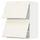 METOD - METOD Wall cabinet horizontal w 2 doors, white/Vallstena white, 60x80 cm