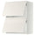 METOD wall cabinet horizontal w 2 doors, white/Veddinge white, 60x80 cm