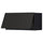 METOD wall cabinet horizontal, black/Nickebo matt anthracite, 80x40 cm