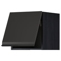 METOD - Wall cabinet horizontal, black/Upplöv matt anthracite, 40x40 cm - best price from Maltashopper.com 79495357