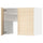 METOD - METOD Wall cb f extr hood w shlf/door, white/Askersund light ash effect, 80x60 cm