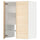 METOD - METOD Wall cb f extr hood w shlf/door, white/Askersund light ash effect, 60x80 cm