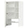 METOD wall cb f extr hood w shlf/door, white Enköping/white wood effect, 60x100 cm
