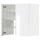 METOD wall cb f extr hood w shlf/door, white/Ringhult white, 60x60 cm
