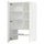 METOD wall cb f extr hood w shlf/door, white/Stensund white, 60x100 cm