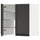 METOD wall cb f extr hood w shlf/door, white/Upplöv matt anthracite, 60x60 cm