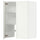 METOD - METOD Wall cb f extr hood w shlf/door, white/Vallstena white, 60x80 cm