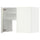 METOD - METOD Wall cb f extr hood w shlf/door, white/Vallstena white, 80x60 cm