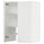 METOD wall cb f extr hood w shlf/door, white/Voxtorp matt white, 60x80 cm