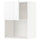METOD wall cabinet for microwave oven, white/Ringhult white, 60x80 cm